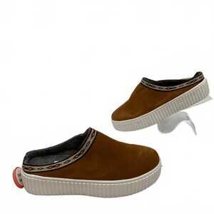 Religious Comfort Brown Suede Slip-On Sneakers | Women’s US 8